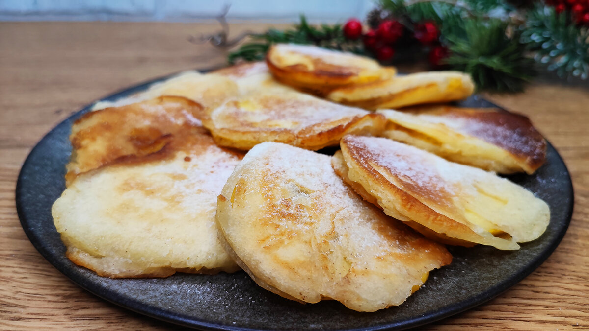 Готовлю нежные яблочные пышки на скорую руку, когда хочется вкусненького к  чаю. Простой рецепт и необыкновенный вкус | Карамелька | Дзен