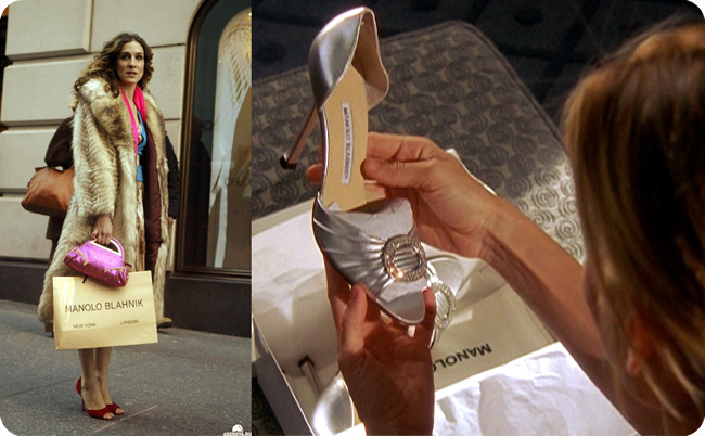 Туфли Manolo Blahnik как отражение стиля Кэрри Брэдшоу в сериале «Секс в большом городе» 