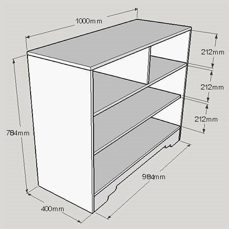 Комод из картона в интерьере