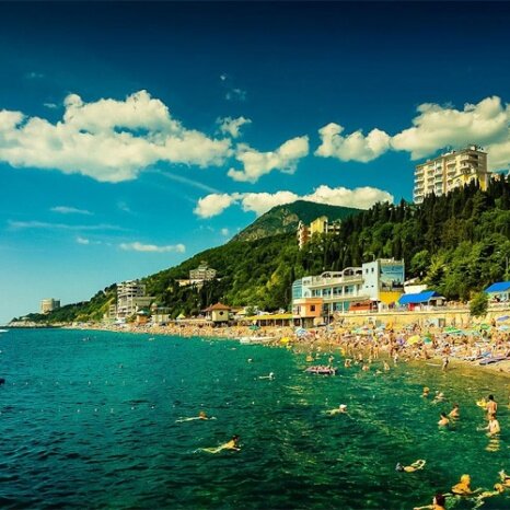 Климатический курорт Алушта