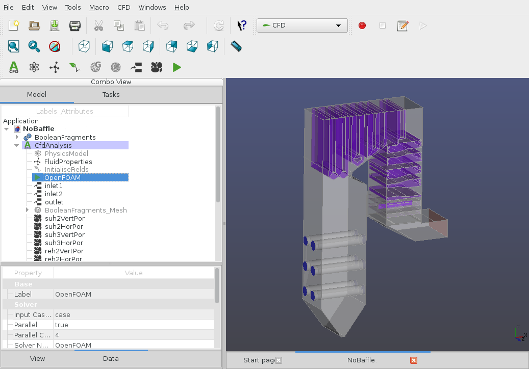 cfdOF - аддон для самой известной open-source программы для проектирования FreeCAD. Доступна как на Win так и на Linux. Под Win лично мне без ошибок запустить не удалось.