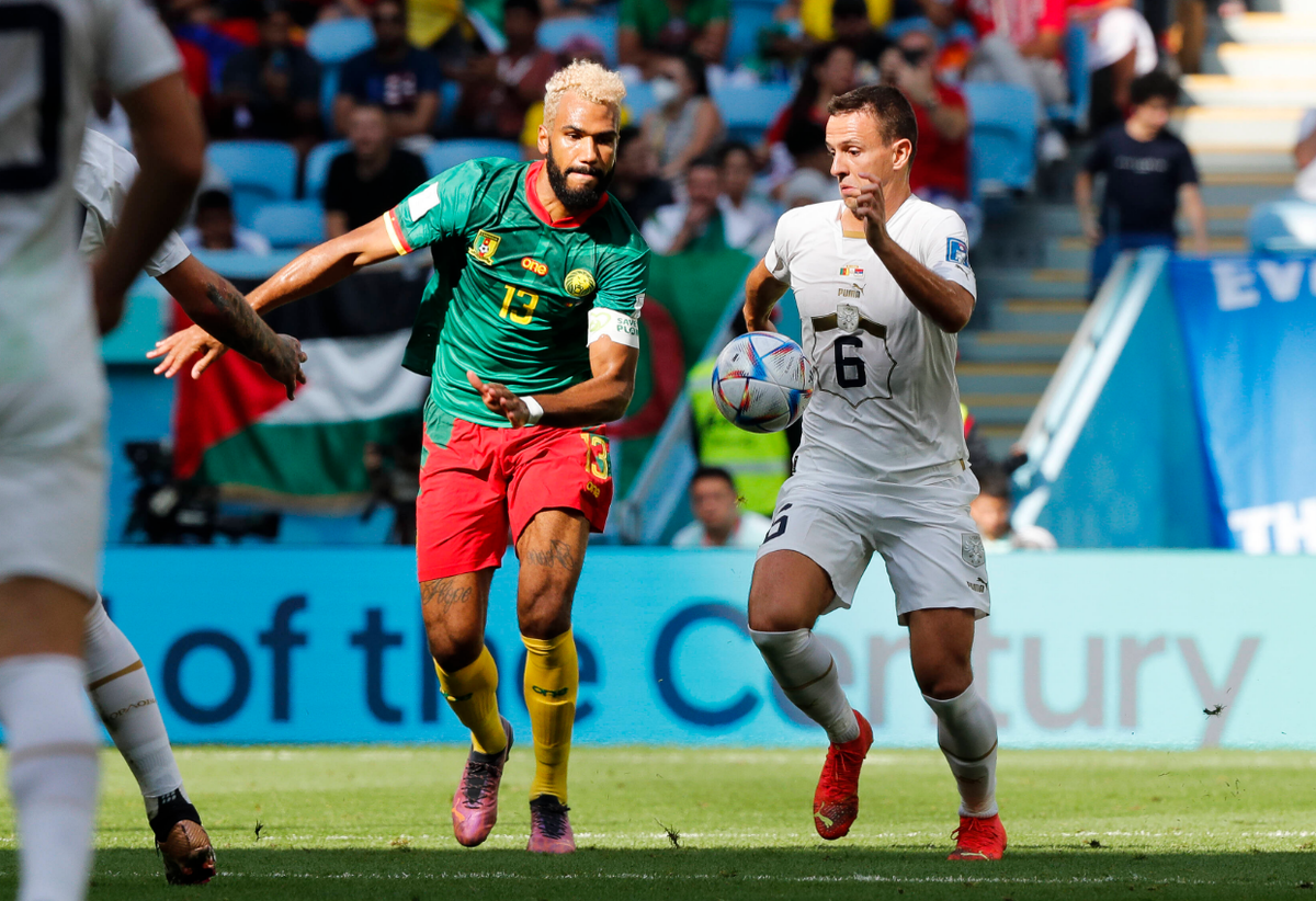 Камерунцы и сербы забили друг другу по три мяча. Фото: globallookpress