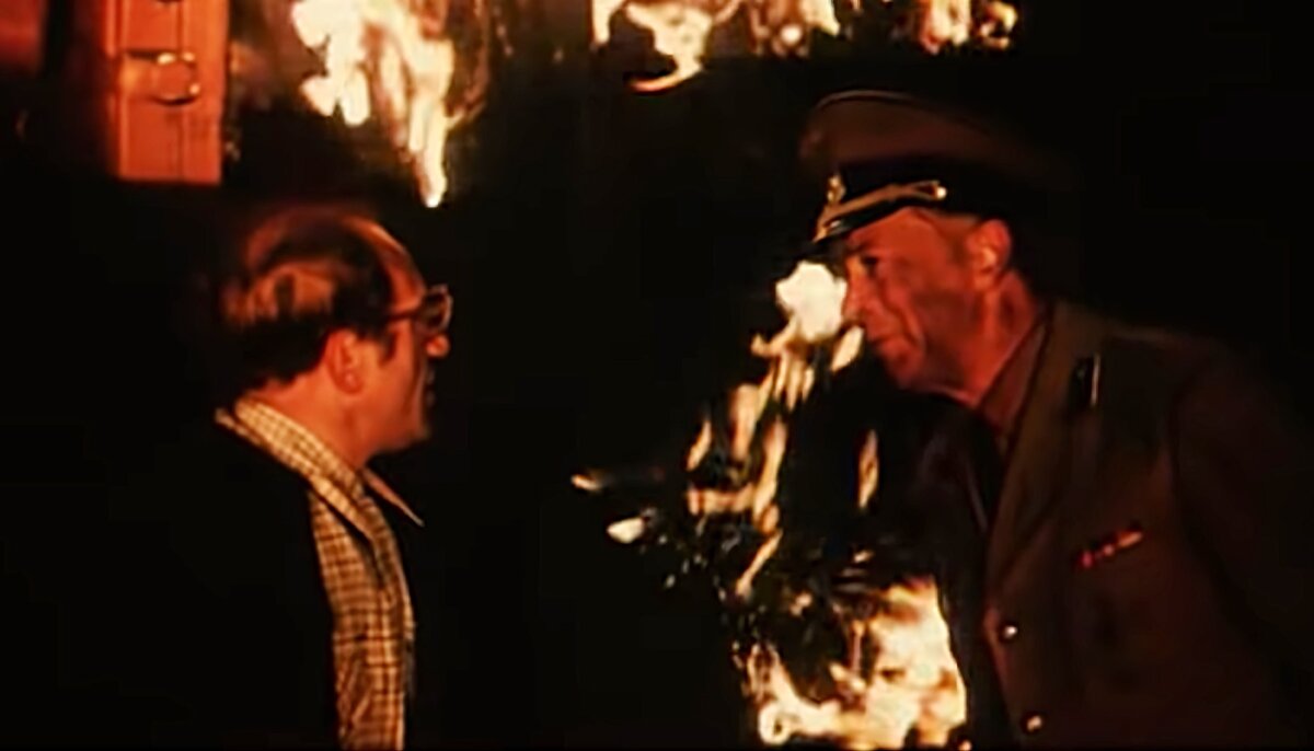 Кадр из х/ф «34-й скорый», режиссер Андрей Малюков, 1981 год.