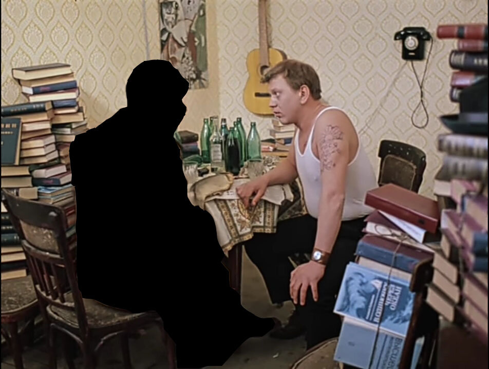 Кадр из известного советского фильма.