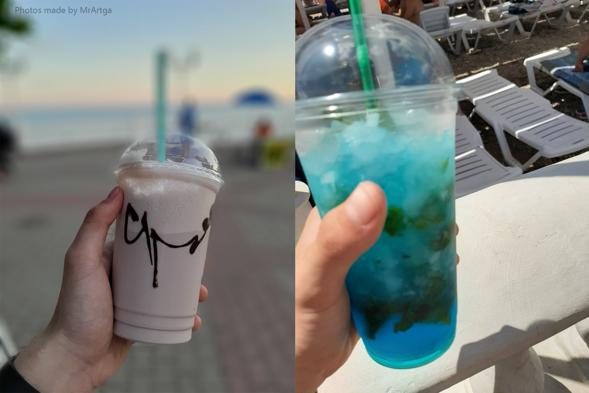 Коктейли на пляже