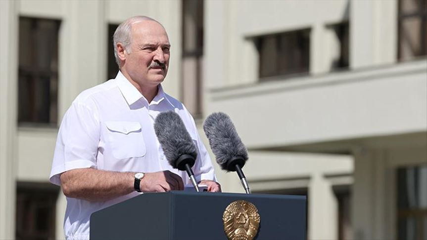 Лукашенко на митинге сторонников
