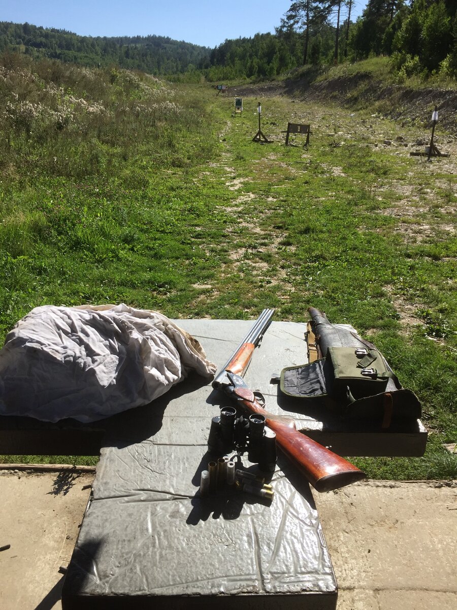 Фото со стрельбища. Просто для фона