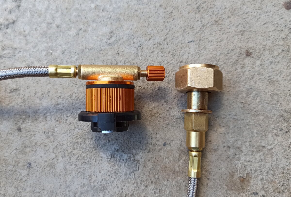 как сделать газовый переходник. как сделать газовый переходник. адаптер для заправки туристических газовых баллонов. баллончиков с cga600 на 7/16. как сделать газовый переходник.