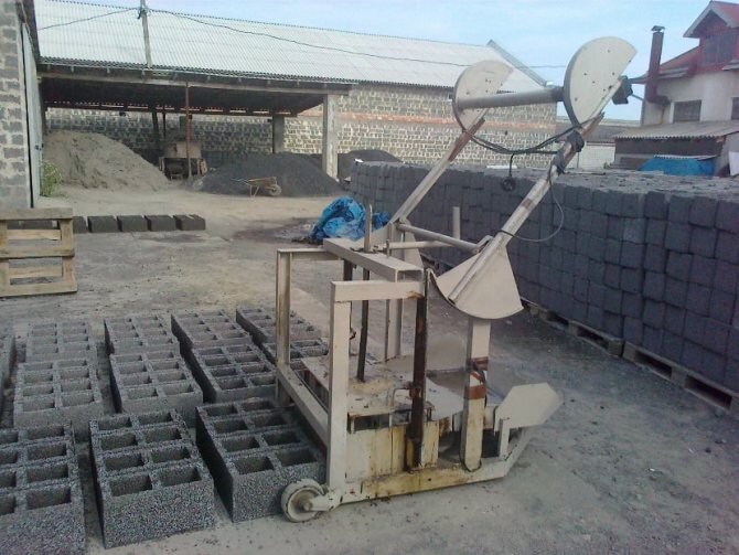Оборудование для производства керамзитоблоков