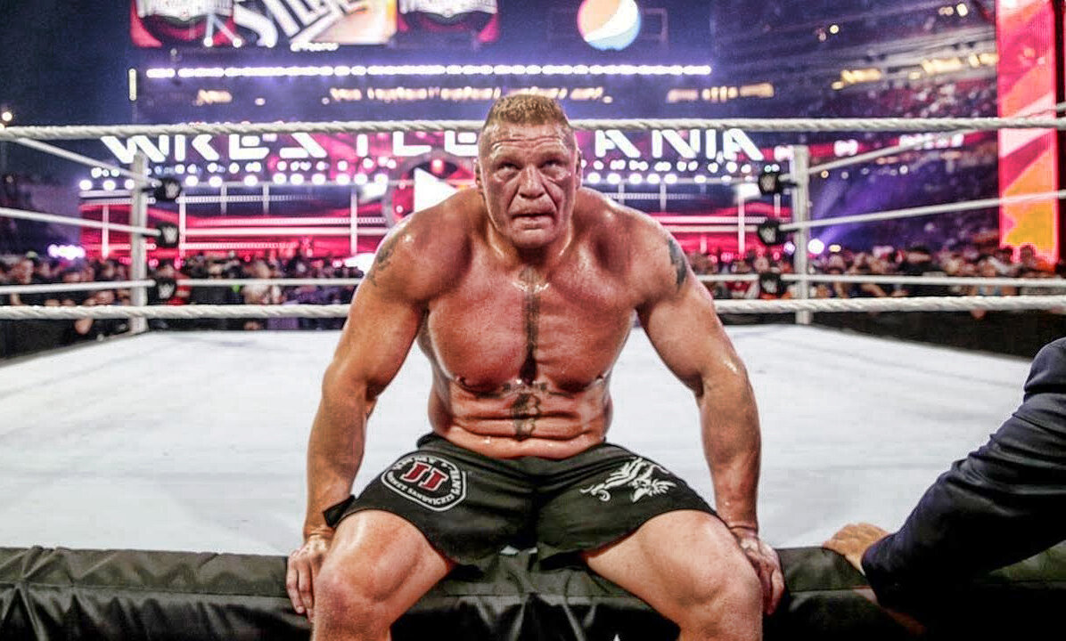 Brock Lesnar Suplex