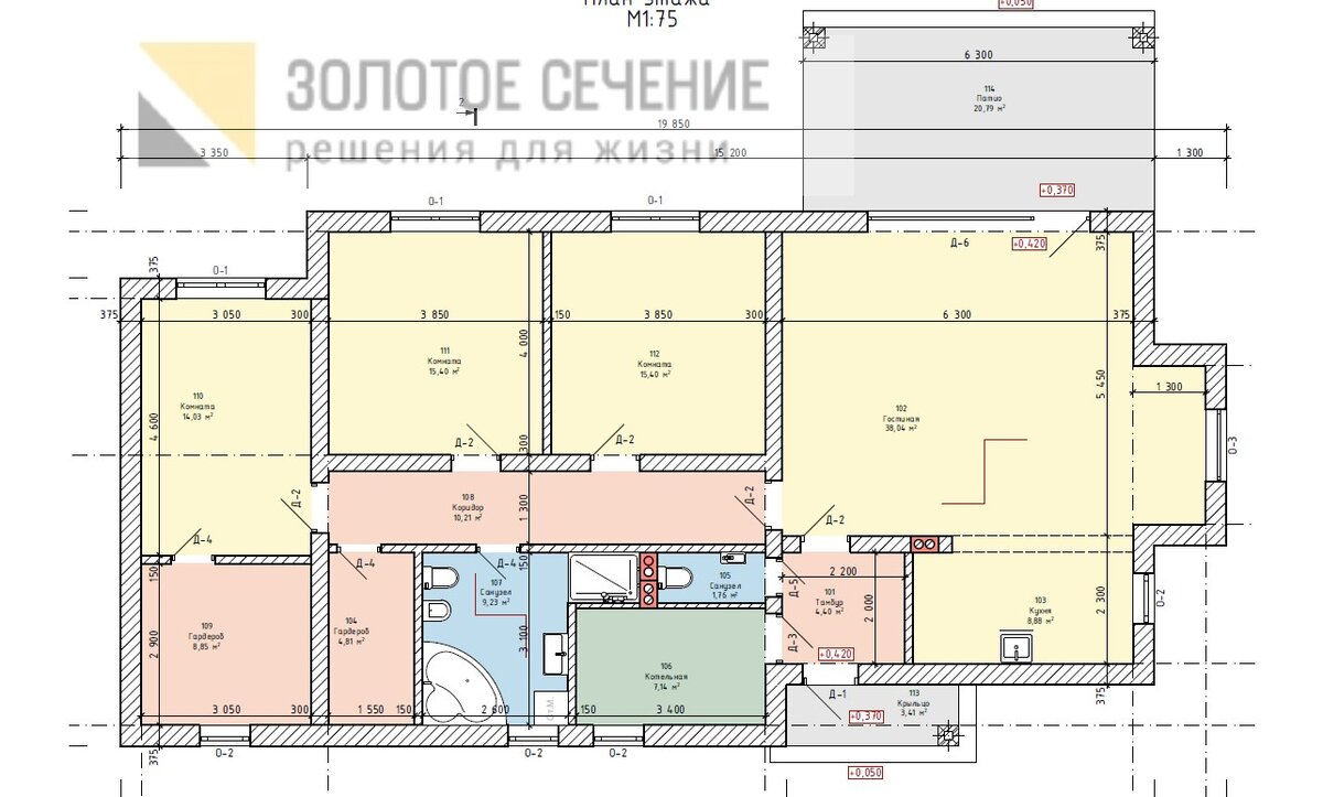 Проекты современных домов с плоской крышей в стиле хай тек | Артём Зубов —  СК Золотое сечение | Дзен