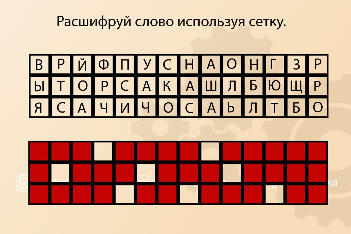 Как называется головоломка с картинками и буквами