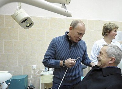 В.Путин, Е.Савченко. Фото "Коммерсант"