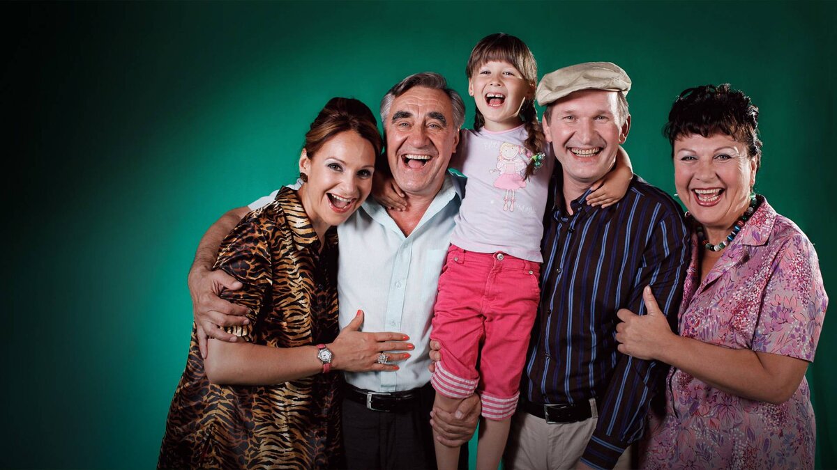 Главные актёры сериала Сваты