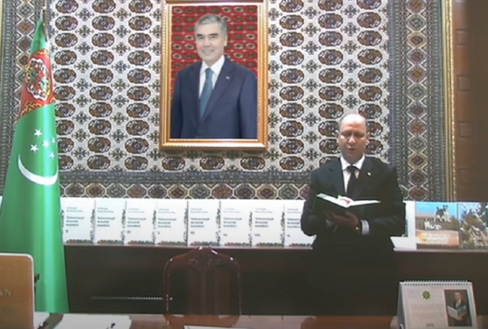 Источник фото: Скриншот тв-канала Watan Habarlary