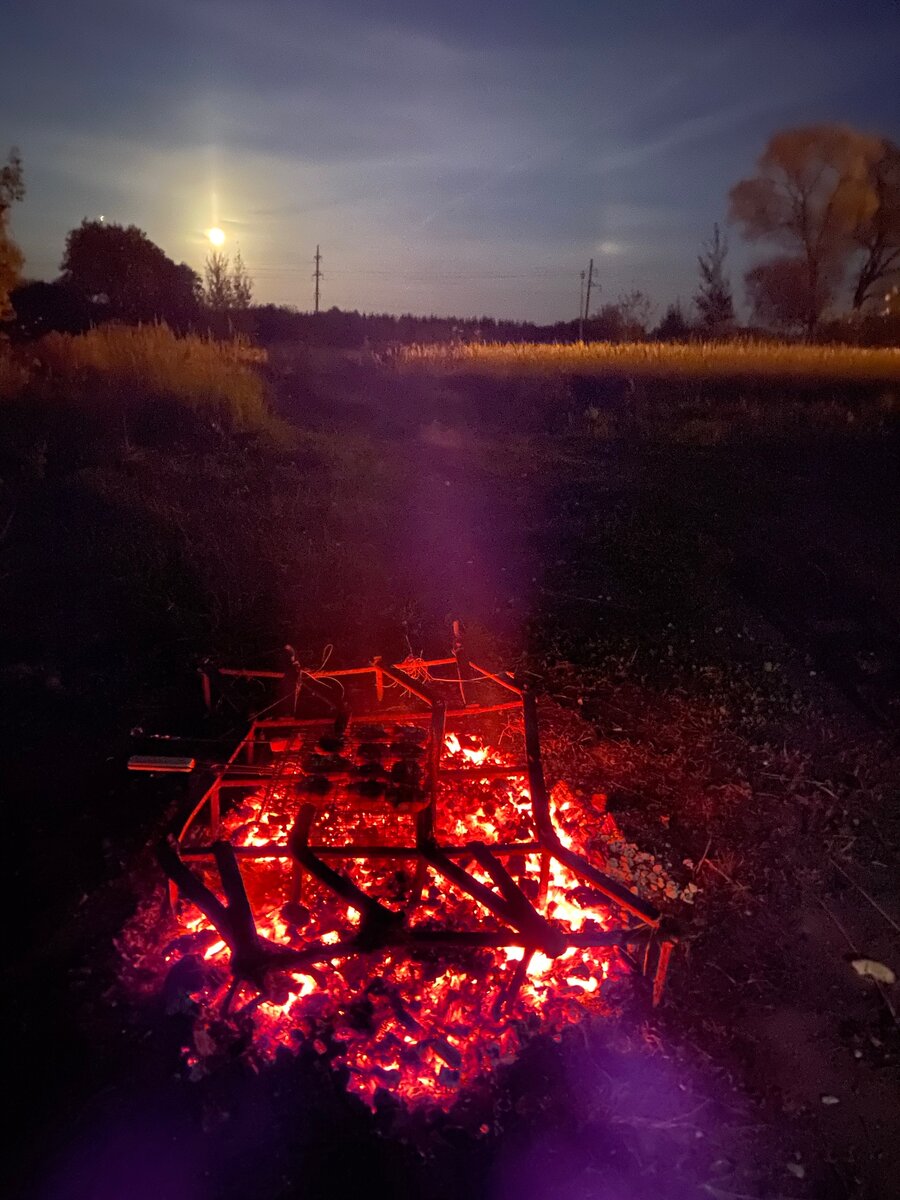 Вот такой «мангал» пока у нас 