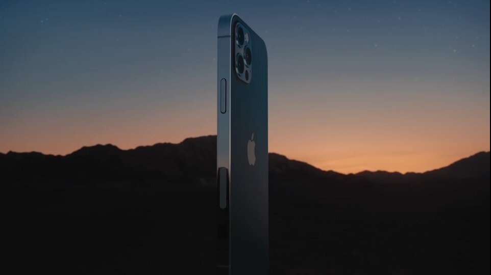 5G антенна на торце айфона