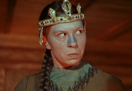 Вера Ивлева в фильме «Сказка о царе Салтане»