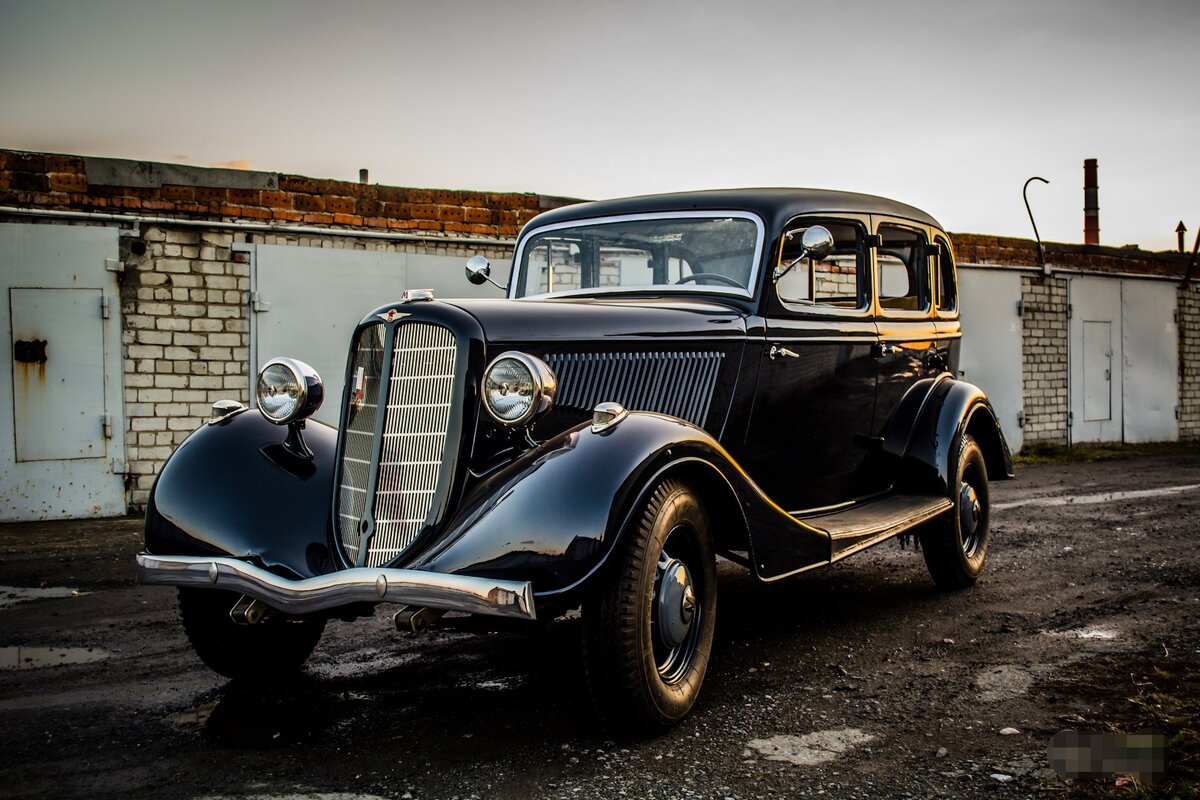 Газ М1 ("Эмка") вид спереди