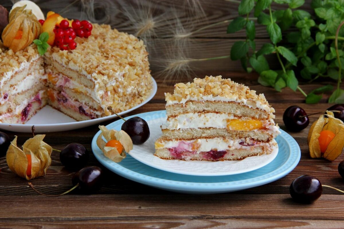 Торт «Наполеон», пошаговый рецепт на ккал, фото, ингредиенты - Констанция