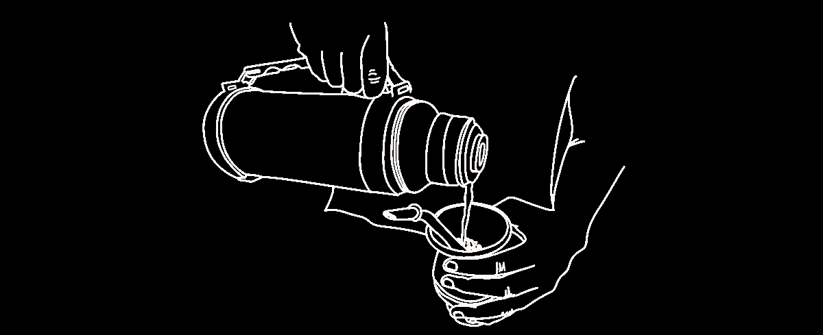 Заливаем Йерба мате водой температура 70-80°С