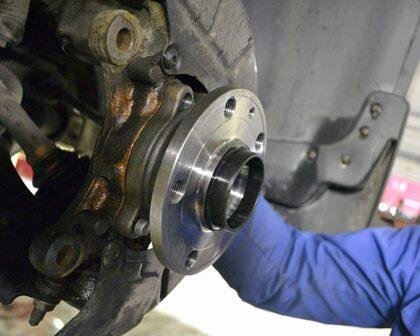 Замена ступицы