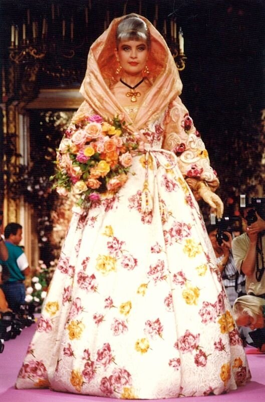 Christian Lacroix Haute Couture Fall-Winter 1989.