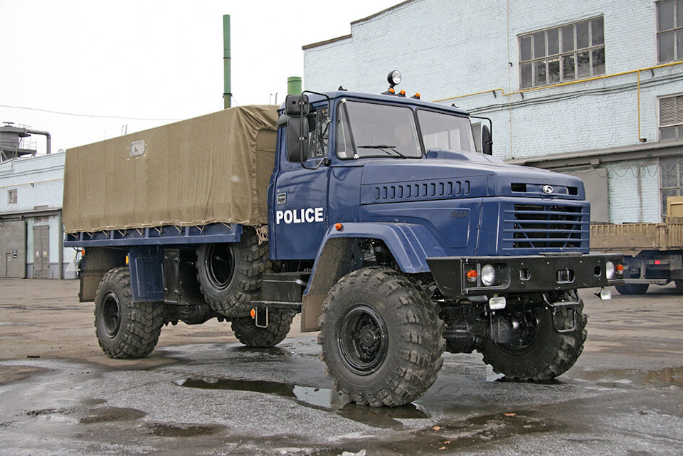 КрАЗ 5133ВЕ для полиции Нигерии