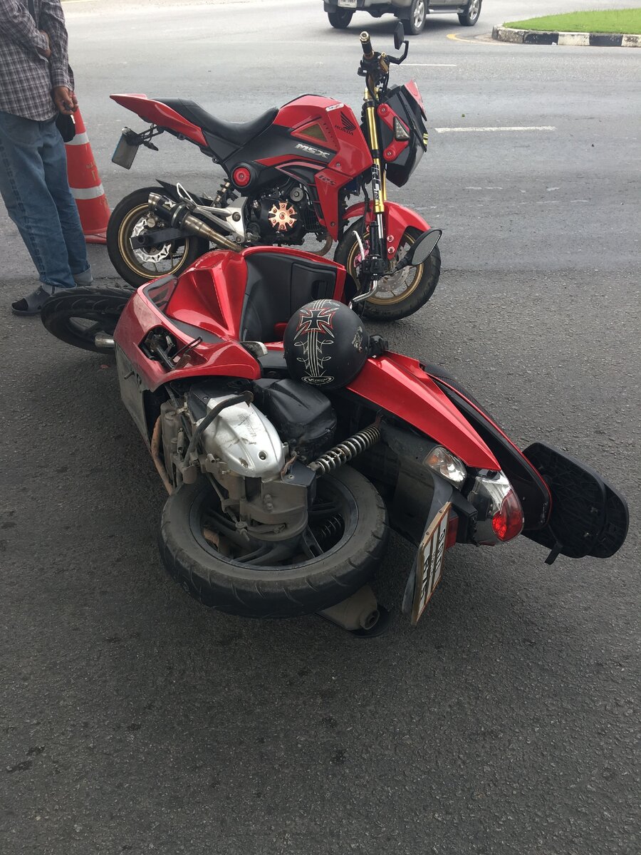 Авария в 2017 году с моим участием