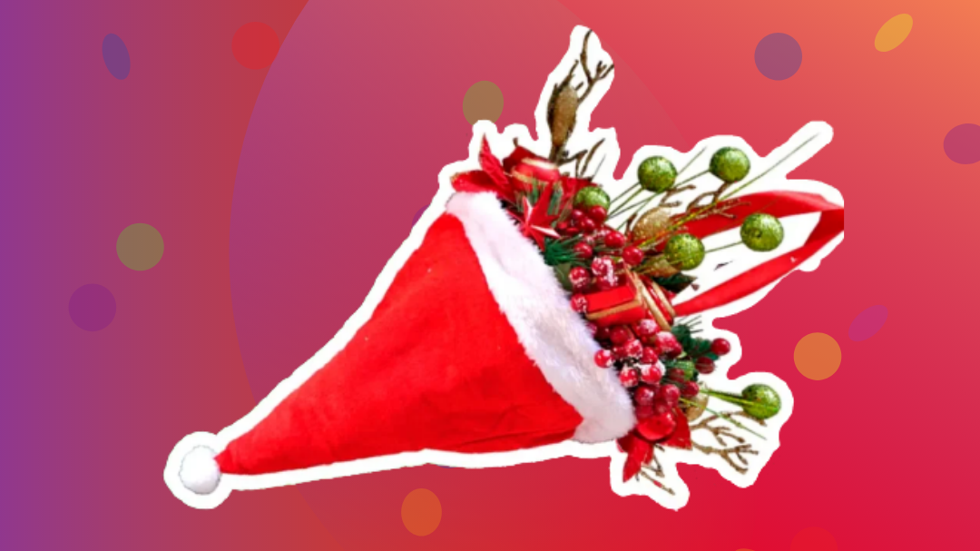 Мастер-класс от "Микрос": Новогодняя композиция в колпаке: как сделать декор своими руками