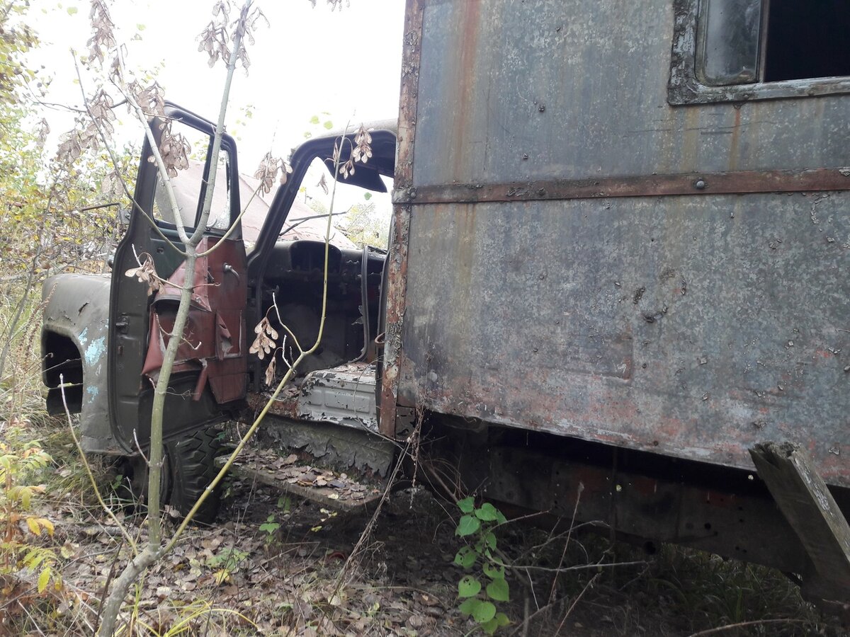 Отстойник техники "Рассоха"