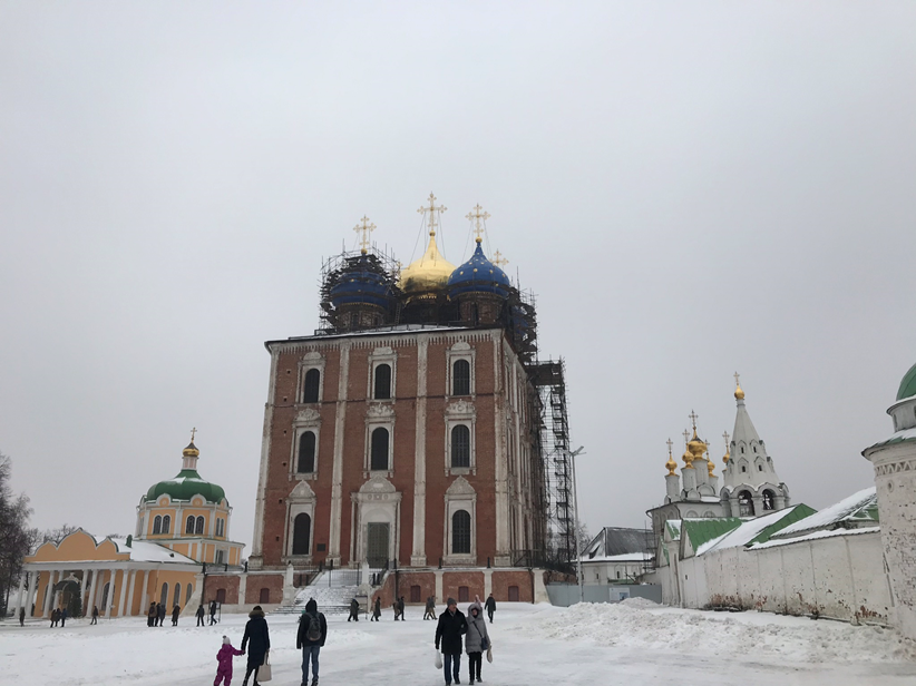 Новая набережная у Рязанского Кремля