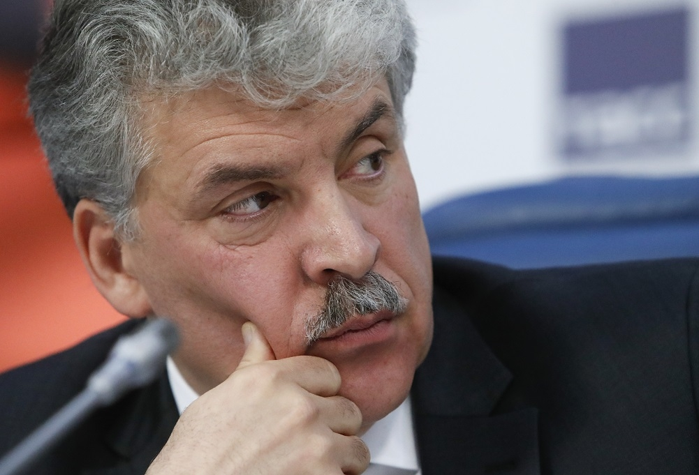 грудинин идет на выборы 2024