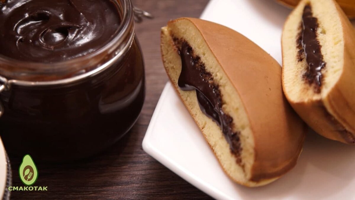 Быстрый рецепт ЯПОНСКИХ БЛИНОВ ДОРАЯКИ