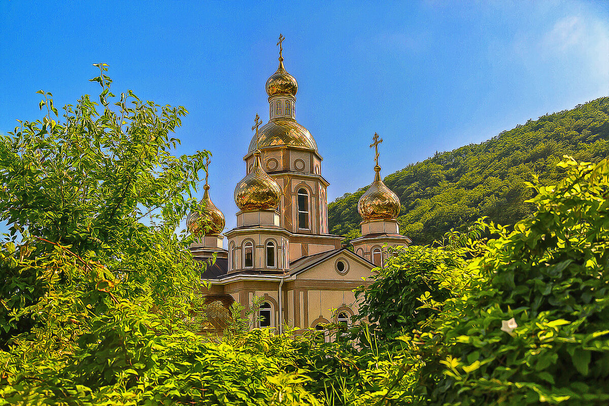 Краснодарский кр. Ольгинка Краснодарский край Церковь. Церковь в Ольгинке Туапсинского района. Храм села Ольгинка. В поселке Ольгинка храм.