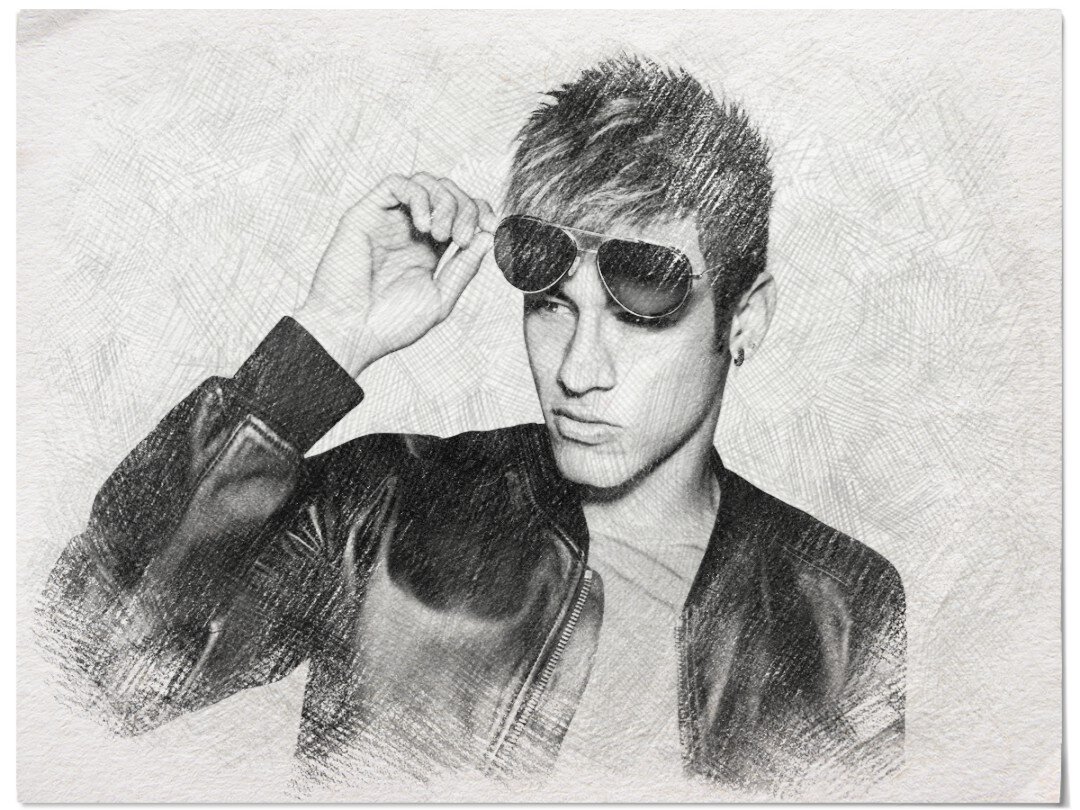 Фото обработано в редакторе.