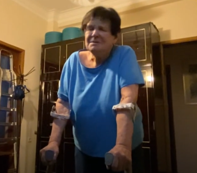 Наталья Фатеева. Кадр из телепередачи «Звёзды сошлись»