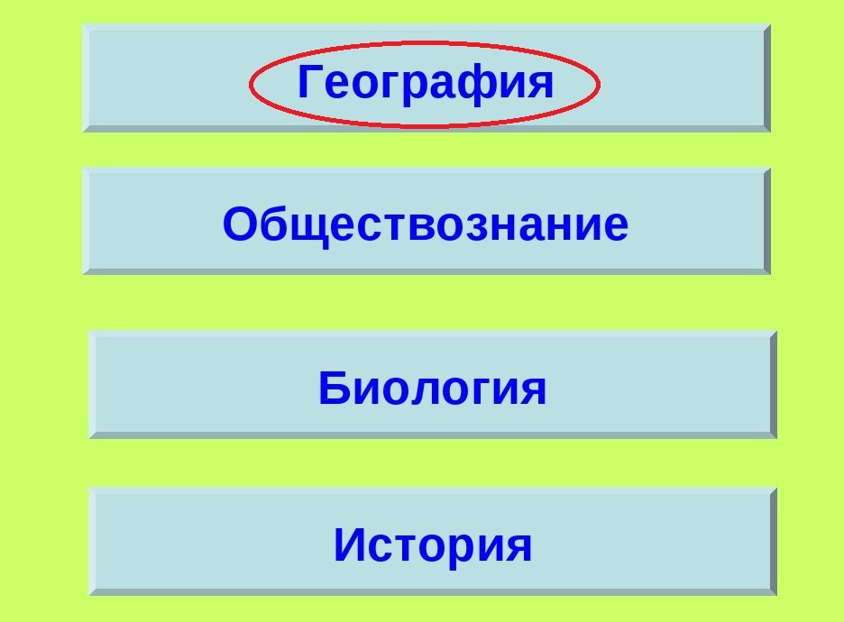 Предметы на выбор в нашей школе)