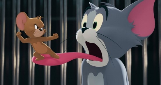 Кадр из фильма "Том и Джерри", 2021г.
