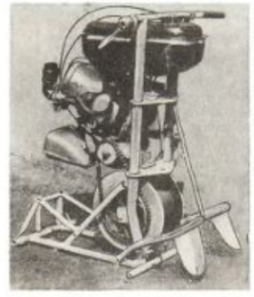 Еще вариант мотолебедки