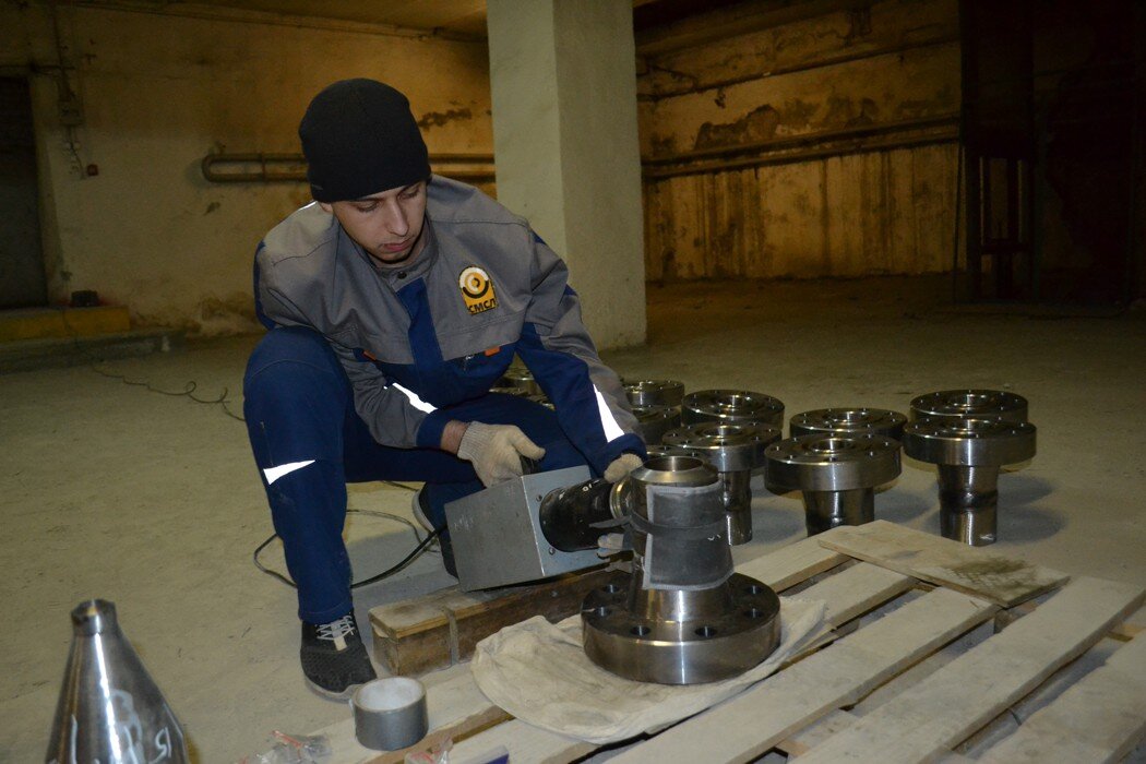 Объект контроля: патрубок 114×20 с фланцем в количестве 20 шт.