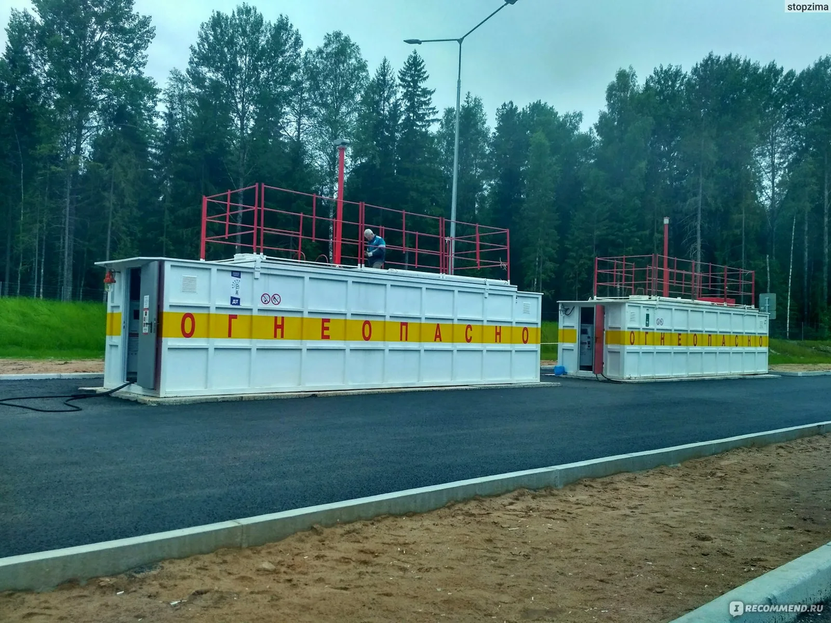 Так выглядят Заправки на трассе М11 