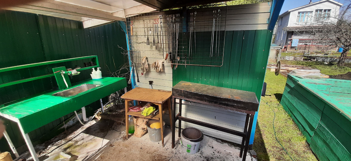 Мангальная зона!