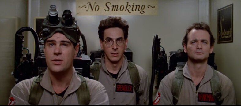 Фото: скриншот видео, к/ф "Охотники за привидениями"