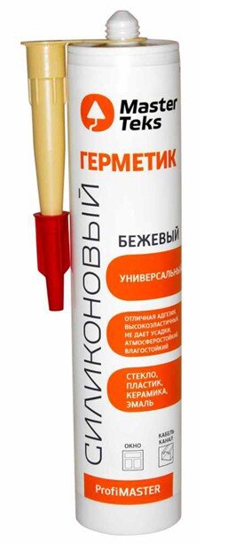MasterTeks ProfiMaster Герметик силиконовый универсальный 