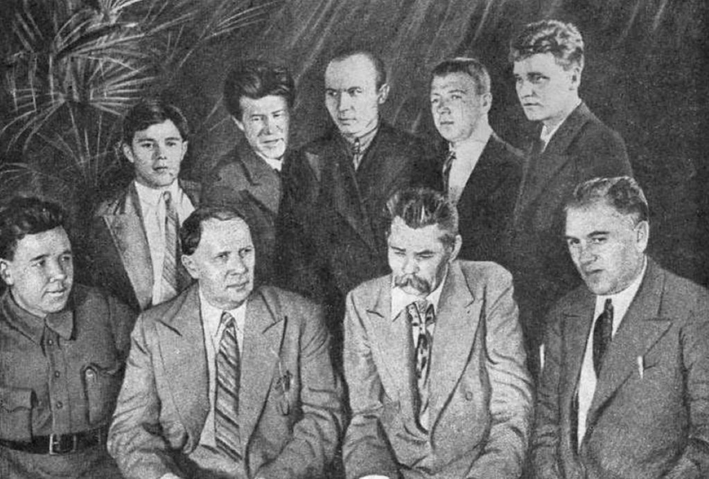 Съезд союза союзов. Первый съезд писателей СССР 1934. Союз писателей 1934. Союз писателей СССР 1934 М Горький