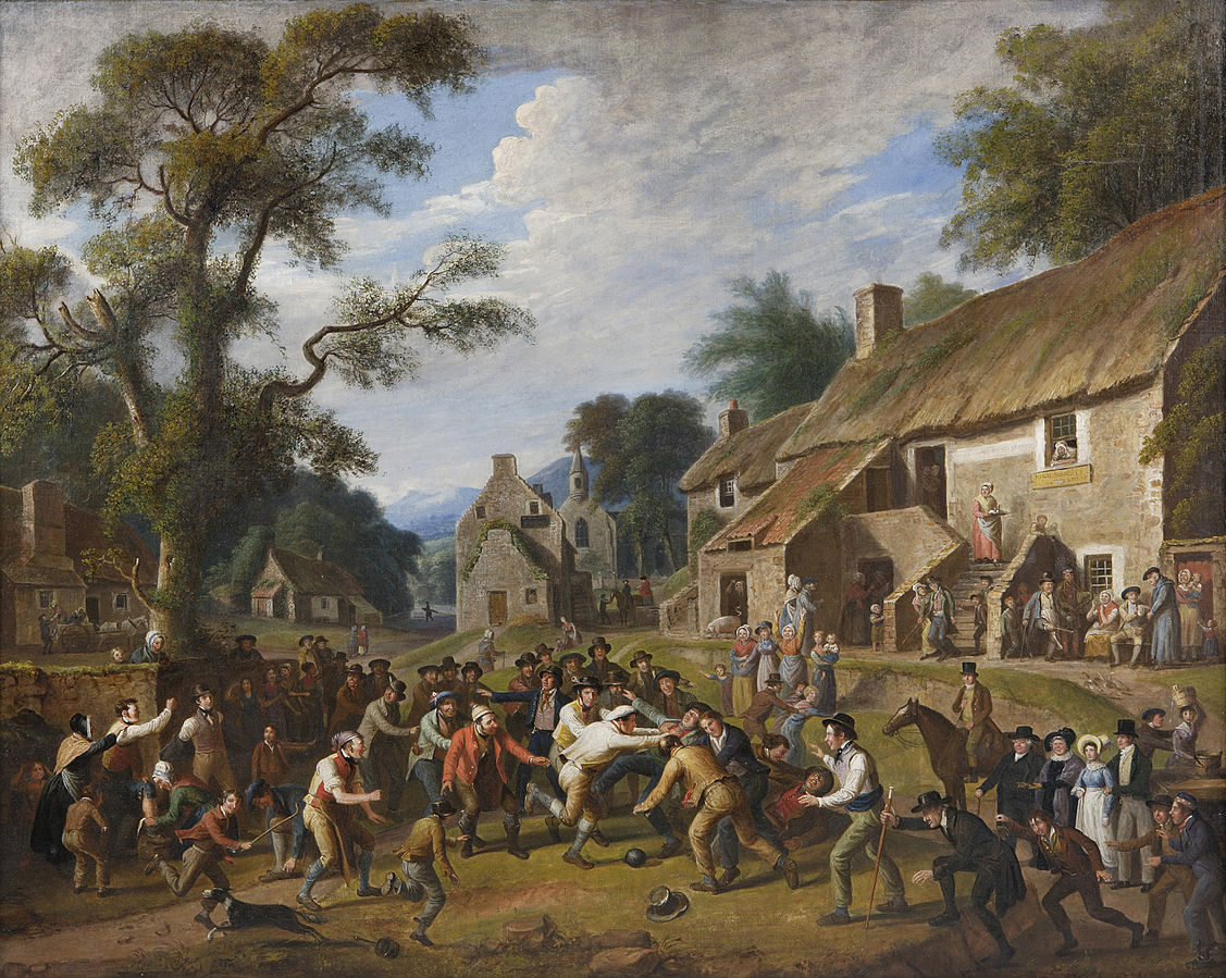 Александр Карс - «Деревенская игра», 1818