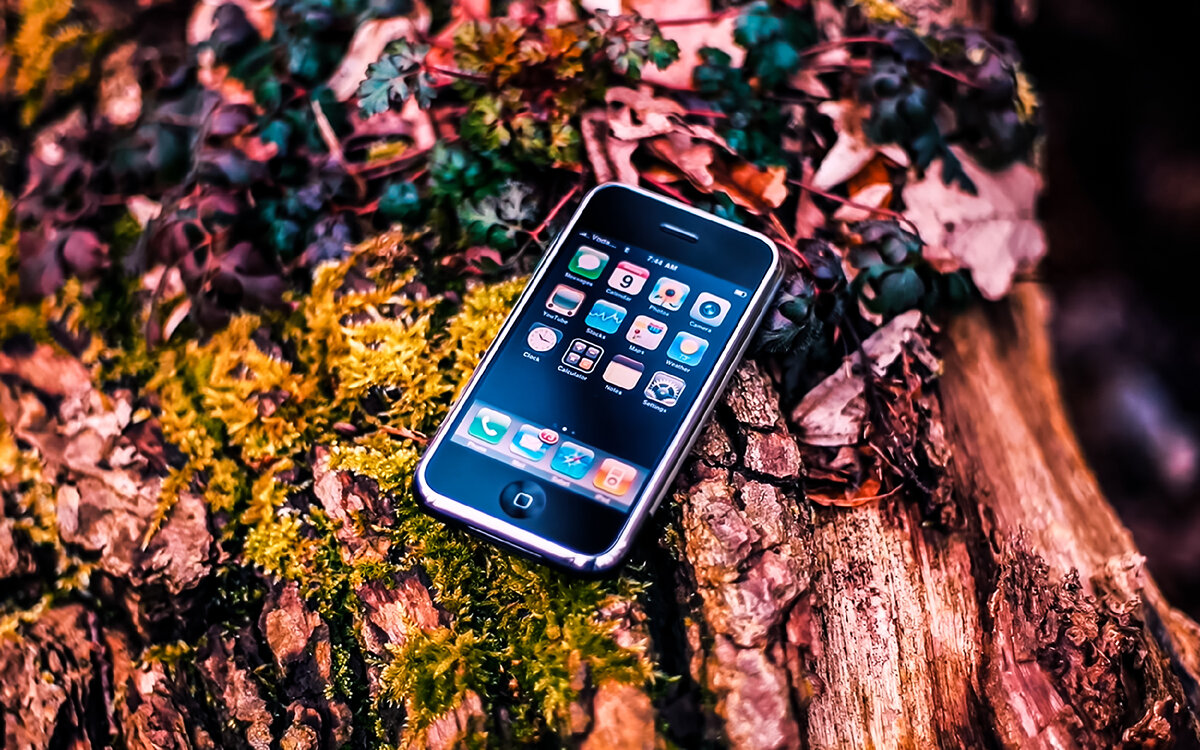 Apple iPhone первого поколения (он же iPhone 2G)