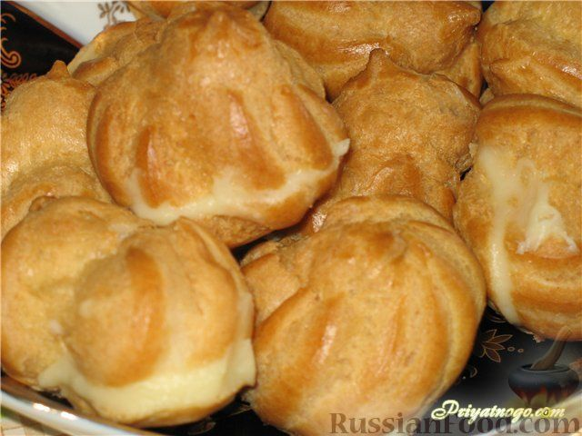 Профитроли с заварным кремом