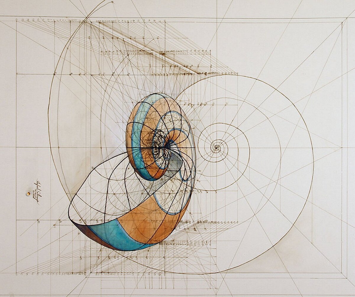 Рисунок золотого сечения